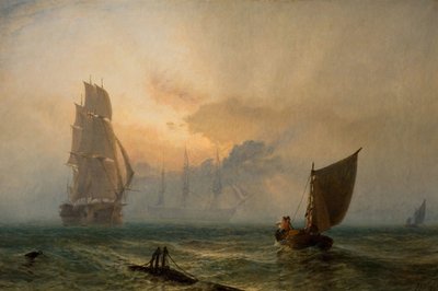 Drewniane mury Anglii, 1856. autorstwa Henry Dawson