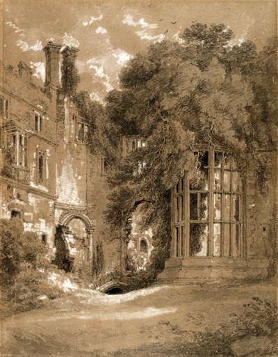 Zamek Kenilworth autorstwa Henry Edridge