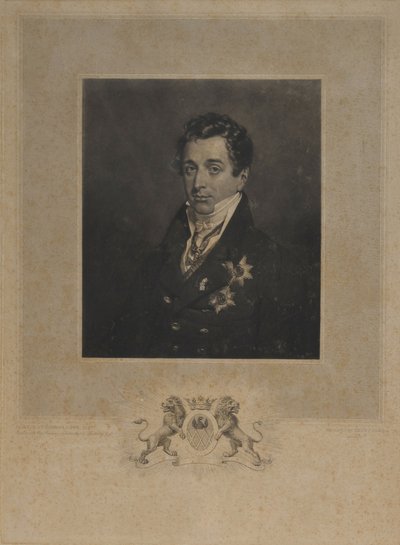 Portret Kyryla Aleksandrowicza Naryszkina 1786-1838 autorstwa Henry Edward Dawe