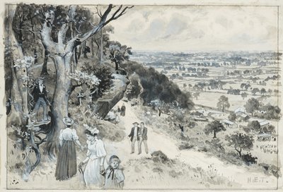 Alderley Edge, Piknik autorstwa Henry Edward Tidmarsh