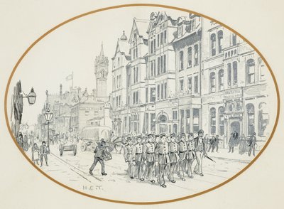 Schronienie chłopców, Strangeways (ołówek , atrament autorstwa Henry Edward Tidmarsh