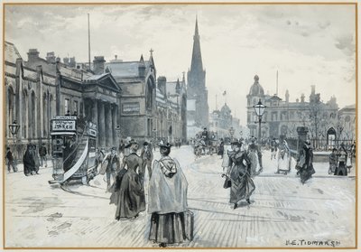 Ratusz w Chorlton, Szkoła Sztuki, Kaplica Cavendish Street autorstwa Henry Edward Tidmarsh