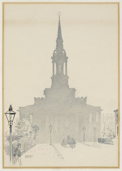 Kościół Chrystusowy, Plac Acton autorstwa Henry Edward Tidmarsh