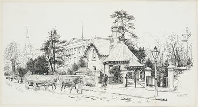 Didsbury Wesleyan College autorstwa Henry Edward Tidmarsh
