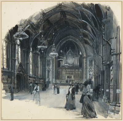 Wielka Sala, Ratusz autorstwa Henry Edward Tidmarsh