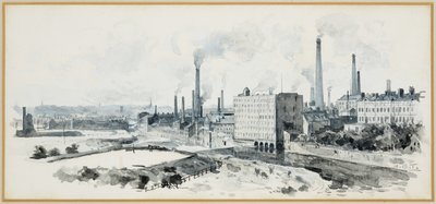 Dolne Broughton od Crescent w Salford autorstwa Henry Edward Tidmarsh
