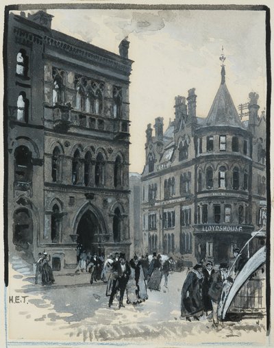 Sala Pamięci, Plac Alberta autorstwa Henry Edward Tidmarsh