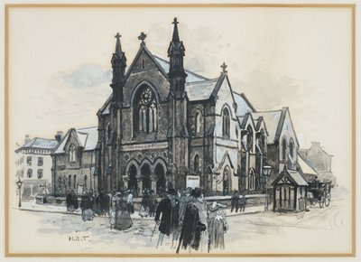 Kaplica baptystów w Moss Side autorstwa Henry Edward Tidmarsh