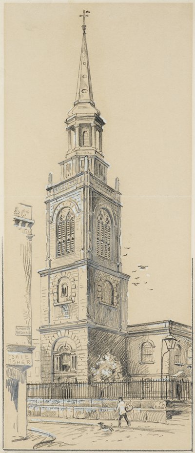 Stara Mariacka, Deansgate autorstwa Henry Edward Tidmarsh