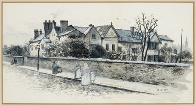 Stara sala Ordsall autorstwa Henry Edward Tidmarsh