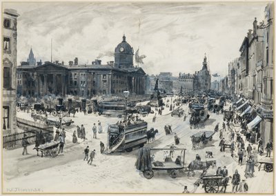Piccadilly i ambulatorium autorstwa Henry Edward Tidmarsh