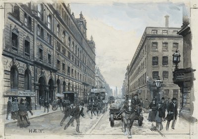Magazyny przy Portland Street autorstwa Henry Edward Tidmarsh