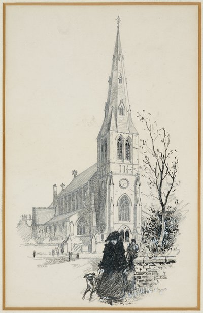 Kościół Najświętszej Marii Panny w Crumpsall autorstwa Henry Edward Tidmarsh