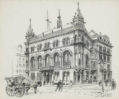 Klub Reform, King Street autorstwa Henry Edward Tidmarsh