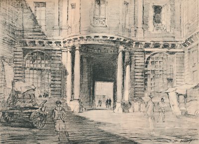 Podwójna linia z opuszczonymi pałacami, ok. 1927, 1927 autorstwa Henry Franks Waring