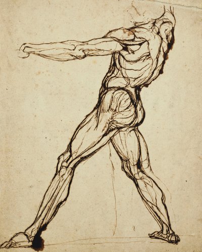 Rzucanie nago, autorstwa Johann Heinrich Füssli