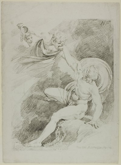 Niebiański Ganimedes autorstwa Johann Heinrich Füssli