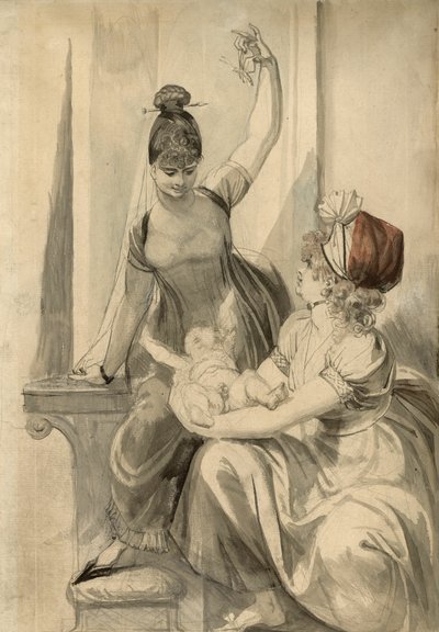 Matka i jej rodzina na wsi autorstwa Henry Fuseli