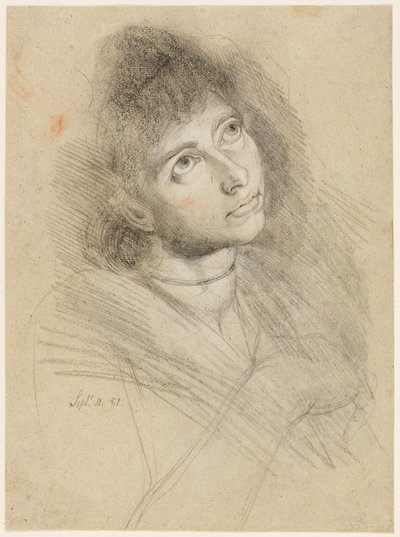 Portret kobiety (Martha Hess) autorstwa Johann Heinrich Füssli