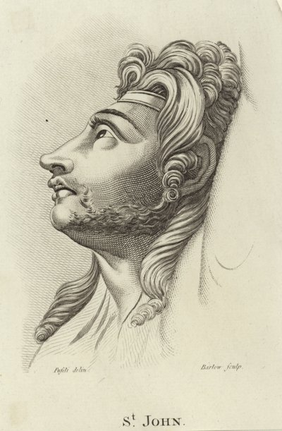 Święty Jan autorstwa Johann Heinrich Füssli