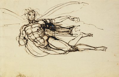 szatan autorstwa Johann Heinrich Füssli