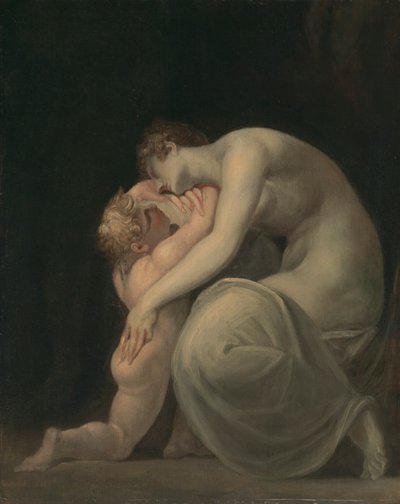 Tekemessa i Eurysakes autorstwa Johann Heinrich Füssli