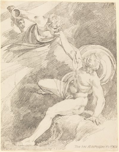 Gwałt Ganimedesa autorstwa Johann Heinrich Füssli