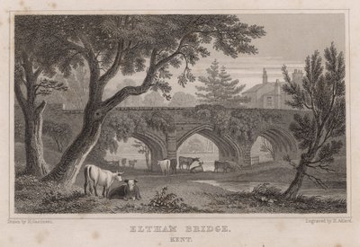 Most Eltham, Kent autorstwa Henry Gastineau