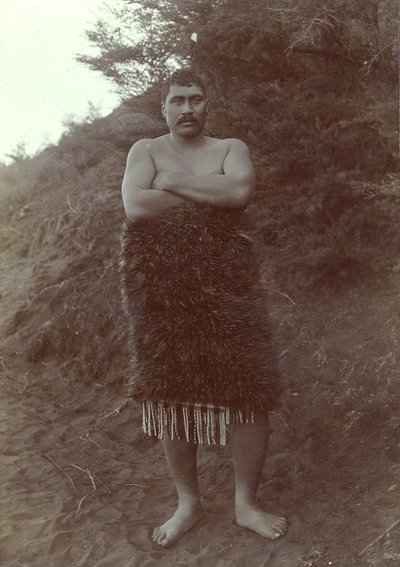 Studium Maorysów, ok. 1910 (odbitka żelatynowo-srebrowa) autorstwa Henry Gaze