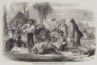 Świąteczny piknik na Wykopaliskach autorstwa Henry George Hine