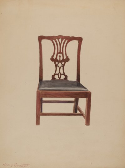 Krzesło autorstwa Henry Granet