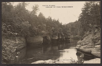 Navy Yard Dells of the Wisconsin autorstwa Henry Hamilton Bennett