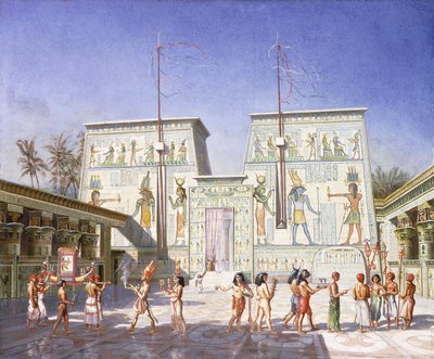 Świątynia w Philae autorstwa Henry Hardinge Cunynghame