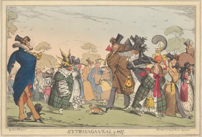 Ekstrawagancja z 1827 roku autorstwa Henry Heath