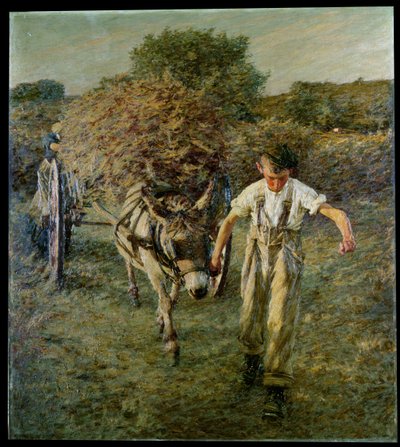 Haywain, ok. 1889 r. autorstwa Henry Herbert La Thangue
