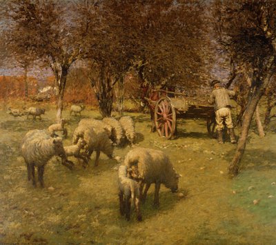 Nieznany obraz autorstwa Henry Herbert La Thangue