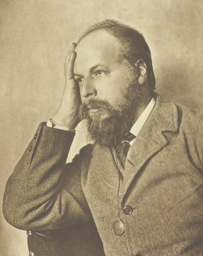 Hallam, Lord Tennyson, ok. 1930 1893. autorstwa Henry Herschel Hay Cameron
