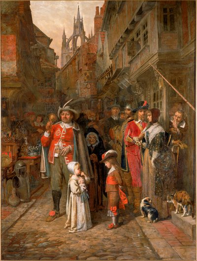 Zaginione dziecko, c.1870 autorstwa Henry Hetherington Emmerson