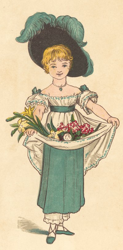 Szepczący ludzie (kolor lito) autorstwa Henry Hetherington Emmerson