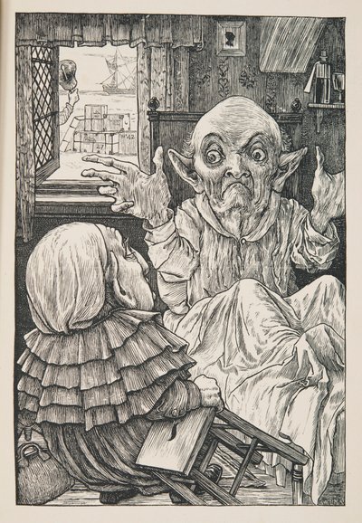 „Ale och, promienny siostrzeniec, strzeż się dnia”, pub. 1876. autorstwa Henry Holiday