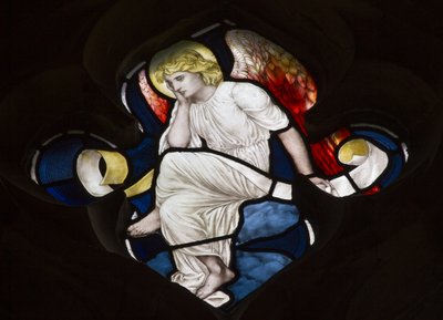 Anioł maswerkowy Quatrefoil, 1882 autorstwa Henry Holiday