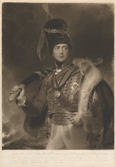 Honoruble Charles William Steward Vane, 3. markiz Londonderry autorstwa Henry Hoppner Meyer