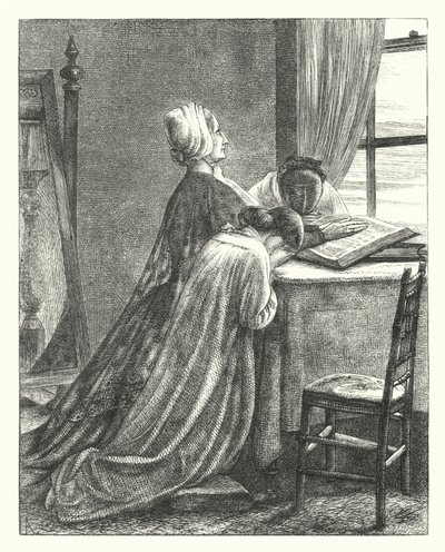 Hymn wieczorny (rycina) autorstwa Henry Hugh Armstead