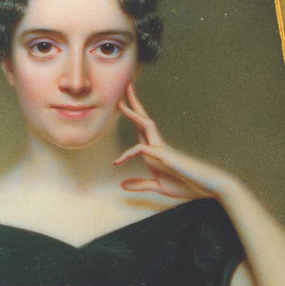 Laura Woolsey Johnson (1800 autorstwa Henry Inman