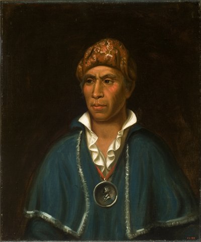 Qua-Ta-Wa-Pea (Shawnee), 1832?33 autorstwa Henry Inman
