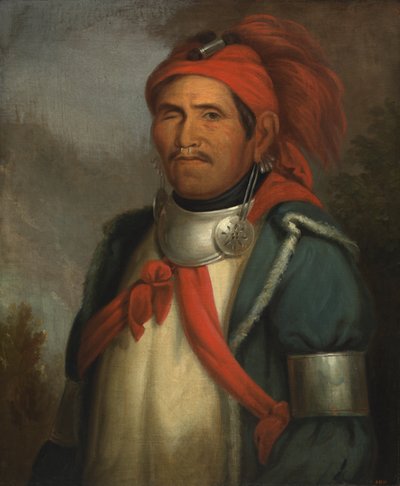 Tenskwatawa, c. 1830-1833. autorstwa Henry Inman