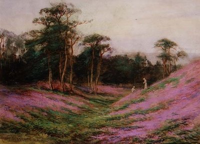 Near Romans Camp, Sheringham, Norfolk (akwarela na papierze) autorstwa Henry John Sylvester Stannard