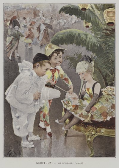 Bal dEnfants (Bal Dziecięcy) autorstwa Henri Jules Jean Geoffroy