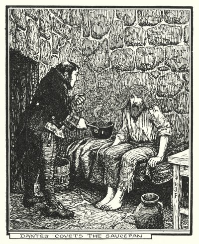 Dantes pożąda rondla (litho) autorstwa Henry Justice Ford