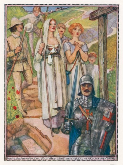 Ilustracja do książki "The Pilgrim